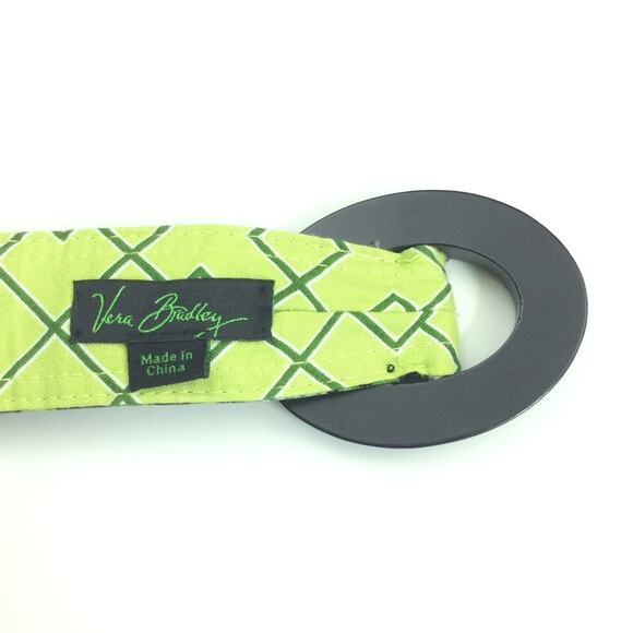 Vera Bradley Reversible Black Floral Belt - Picture 2 of 2